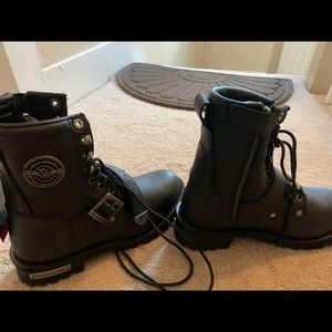 Motorcycle riding women’s boots